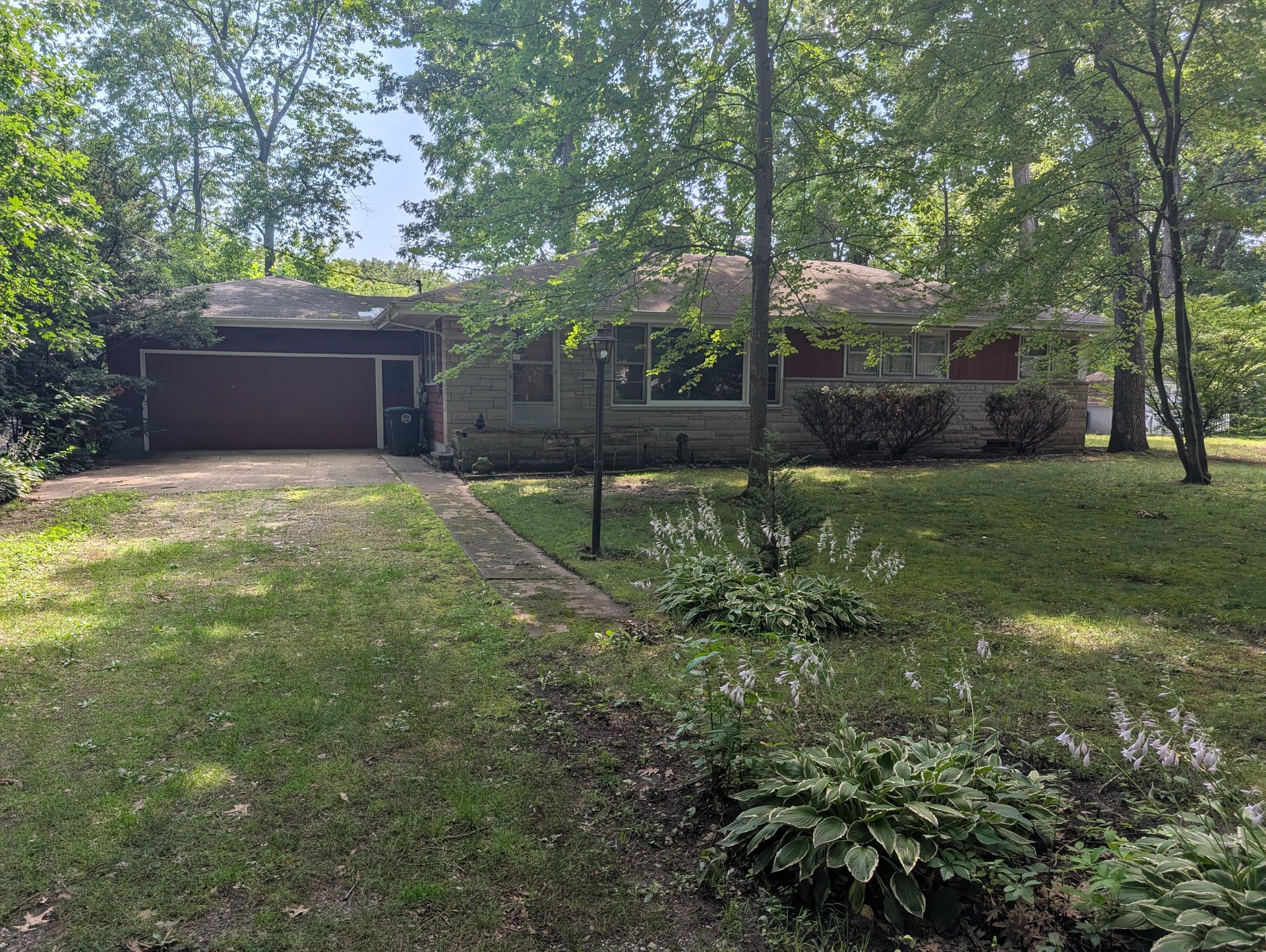 Just Listed: 777 Memory Lane Hobart IN — 0.76 Acres, Creek & Fireplace